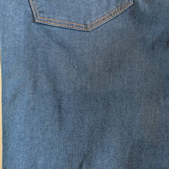 Zara Women's Lightweight Stretch Blue Jeans Flare Size 8, lower rise - Picture 10 of 10